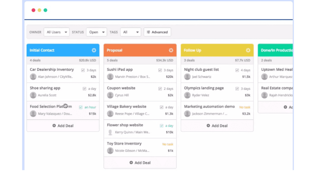 CRM & Sales Automation - Active Campaign Image