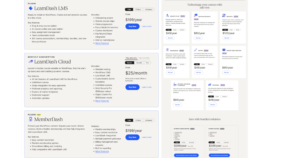 Learndash - Pricing and Plans Image