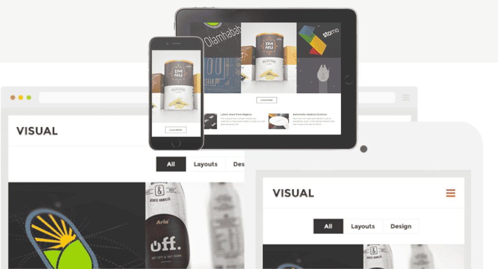 wp bakery Responsive Design Image